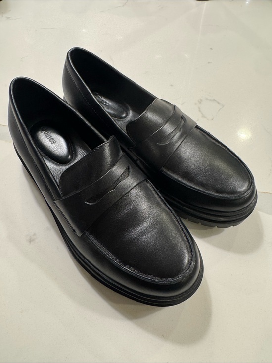 Quince Shoes - Quince Black Leather Penny Loafers